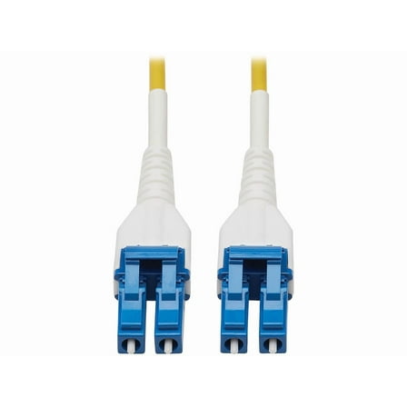 Tripp Lite 100m 100G Duplex Singlemode 9/125 OS2 Armored Fiber Cable LC Yellow