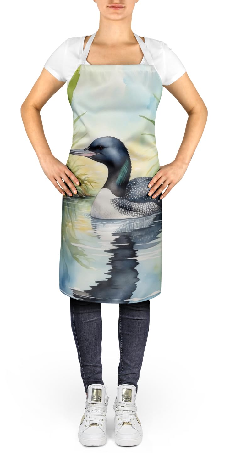 Carolines Treasures DAC7442APRON 30 x 27 in. Minnesota Common Loon Apron