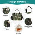 thumbnail image 3 of FORMRS Insulated Lunch Bag for Work School Unisex Large Capacity Cooler with Shoulder Strap, Christmas Tree, 3 of 6