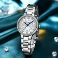 thumbnail image 2 of Curren New Silver Watch Women Watches Ladies Creative Steel Women's Bracelet Watches Female Waterproof Clock Relogio Feminino - Quartz Wristwatches, 2 of 6