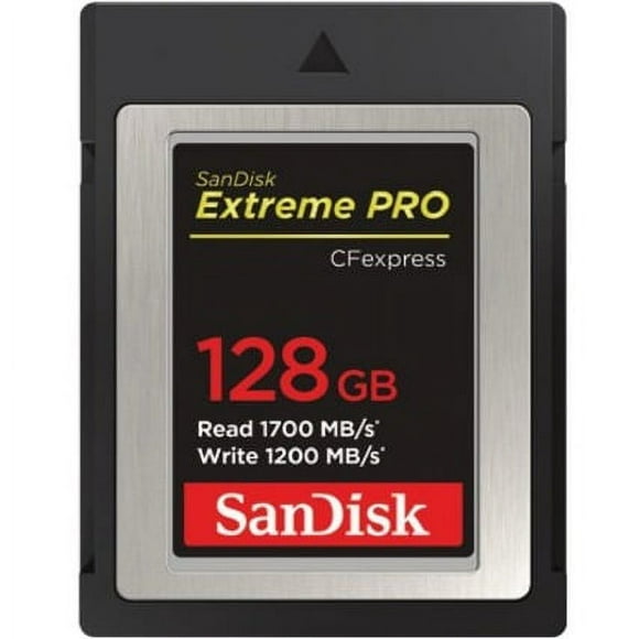 SanDisk Extreme PRO 128GB CFexpress Card Type B - 1 Pack, 1 (Quantity)