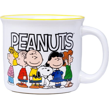 PEANUTS 14 OUNCE CAMPER MUG
