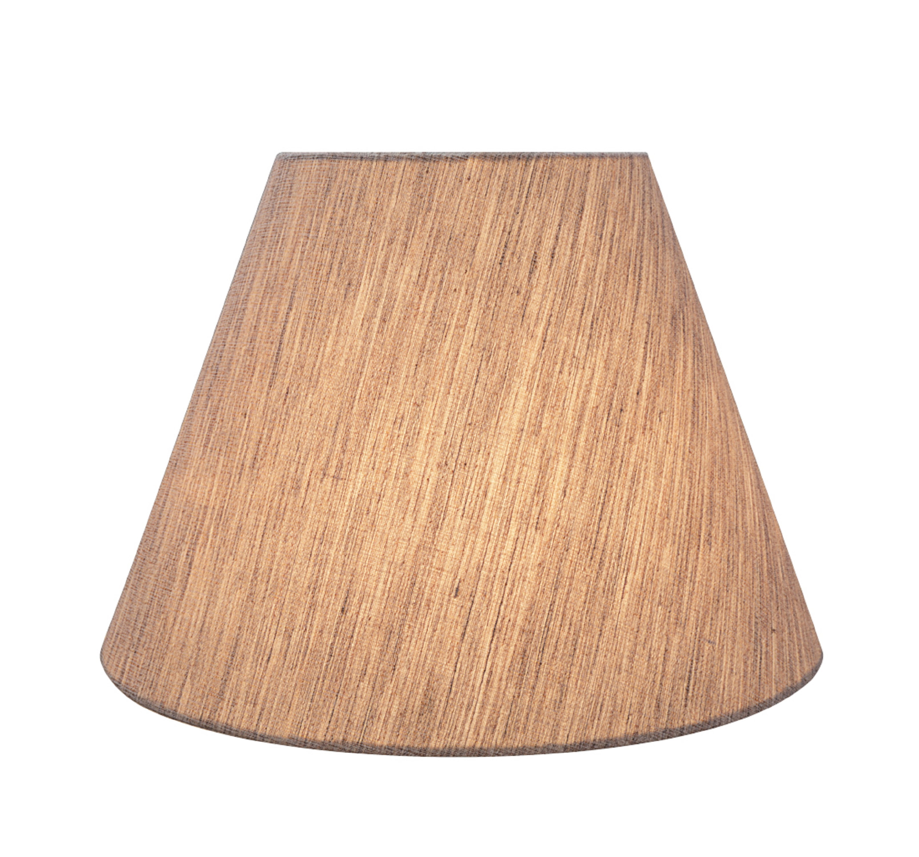 Aspen Creative 32367 Transitional Hardback Empire Shaped Spider Construction Lamp Shade in Light Grey, 14" wide (7" x 14" x 10")