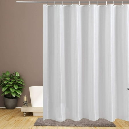 Water Repellent Fabric Shower Curtain, Shower Curtain And Liner Difference