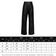 thumbnail image 2 of Pantalones Pantalones sueltos con purpurina para mujer, pantalones largos con lentejuelas brillantes, pantalones de pierna larga para fiesta Kuymtek Negro L para Mujer, 2 of 8
