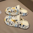 thumbnail image 5 of JAJAHO Kids Boys Girls Sandals Clogs Garden Shoes Water Shower Beach Pool Slippers Cartoon Dinosaur On Lightweight 2-12Y Comfortable Shoe, 5 of 5