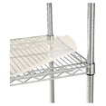 thumbnail image 2 of ALESW59SL3618 Shelf Liners for Wire Shelving, Clear Plastic, 36w x 18d (Pack of 4), 2 of 3