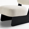 thumbnail image 4 of Jopath Modern Upholstered Accent Chair Set of 2,Comfortable Boucle Fabric Lounge Chair with Black Legs for Living Room,Bedroom,Beige, 4 of 8