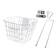 thumbnail image 4 of Cesta de bicicleta elegante para mujer y hombre, cesta delantera para bicicleta para viajes, ciclismo al aire libre, 4 of 8