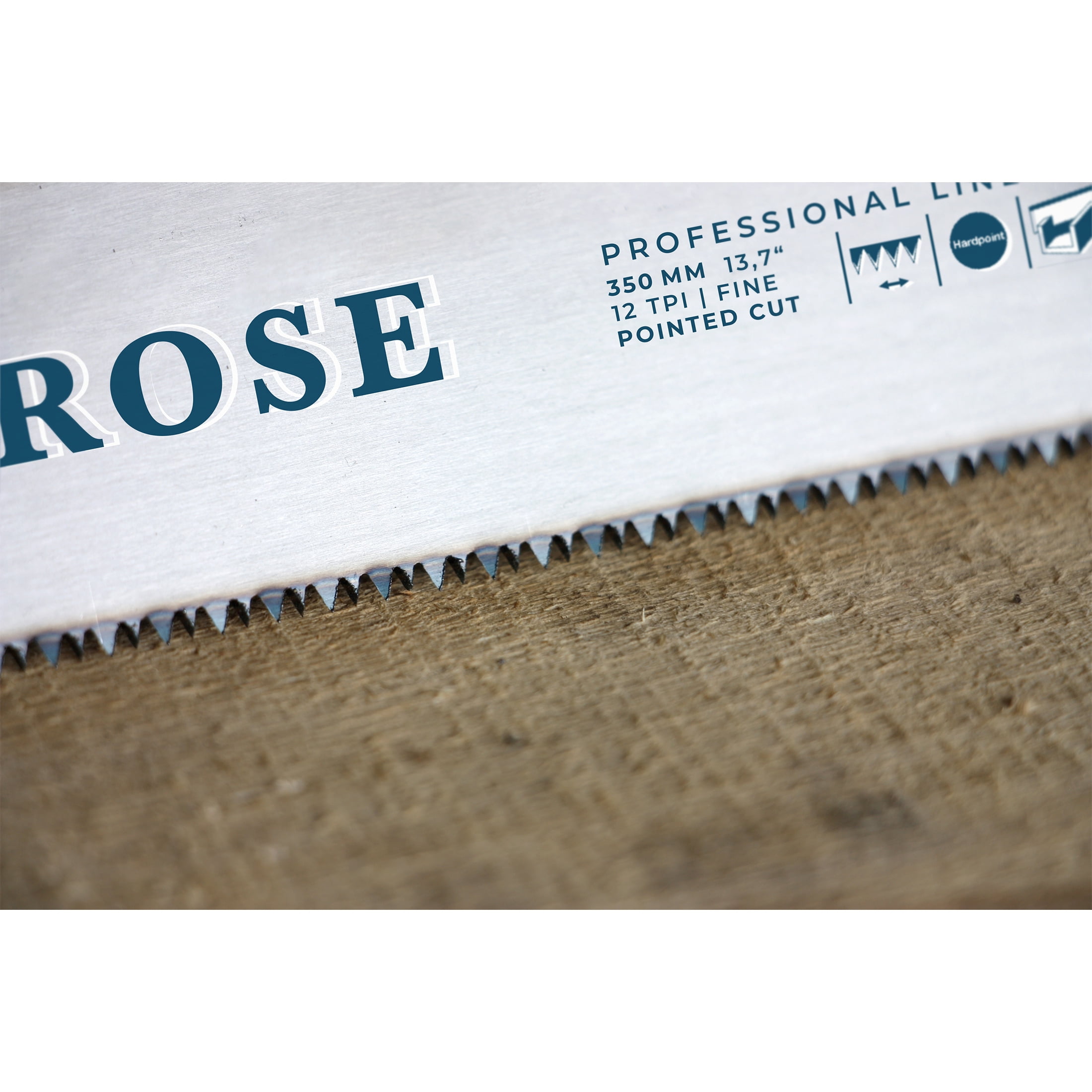 HECKENROSE, Back Saw Made in Germany 350 mm Robust Steel Back Ergonomic Handle