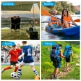 thumbnail image 6 of Uxcell Survival Whistle, Loud Sound Aluminum Outdoor Safety Whistle for Camping Hiking Red, 6 of 6
