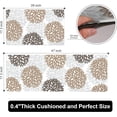thumbnail image 2 of Kitchen Mats Set of 2 Cushioned Anti Fatigue Kitchen Rugs Non Slip Waterproof Kitchen Runner Memory Foam Kitchen Floor Mat Comfort Standing Mat for Sink,Office,Laundry, 2 of 3