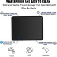 thumbnail image 4 of Upgraded Mouse Pad with Durable Stitched Edge,11.8"×9.8"×0.12" 30% Black Durable Mousepad,Non-Slip Rubber Base Waterproof Coating Mouse Pads for Laptop,Computer, Office,Home, Marble, 4 of 6
