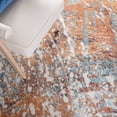 thumbnail image 6 of SAFAVIEH Crystal Priscilla Abstract Area Rug, Ivory/Rust, 5'5" x 7'7", 6 of 11