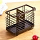 thumbnail image 1 of Chopsticks Spoon Wall Mounted Basket, Iron Hollow Storage, Kitchen Counter Office, Party Camping Picnic, Foldable Portable, Metal Frame, For Office,topliu, 1 of 8