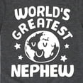 thumbnail image 3 of Instant Message - World's Greatest Nephew - Toddler And Youth Short Sleeve Graphic T-Shirt, 3 of 6
