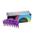 thumbnail image 4 of Motique Accessories 4-inch Scalloped Jaw Clip with Holes-Purple, 4 of 5