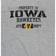 thumbnail image 2 of Iowa Hawkeys Boys Gray Tee Shirt 10/12, 2 of 2
