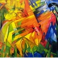 thumbnail image 3 of Franz Marc "Animals in a Landscape " Framed Art Print Generic, 3 of 4