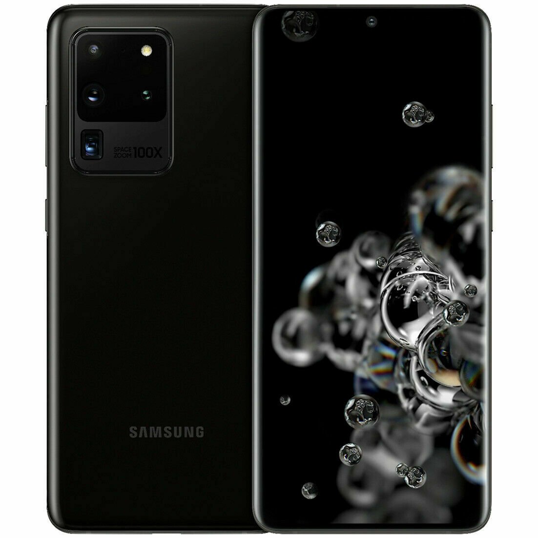 Pre-Owned Samsung Galaxy S20 Ultra 5G + SM-G988U - Verizon - 128GB Cosmic Black (Good)