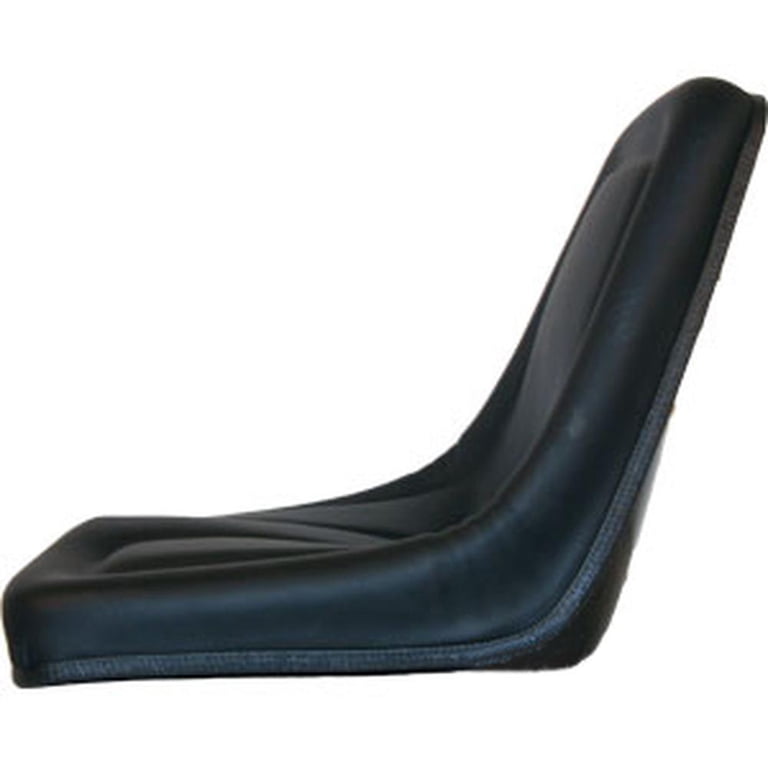 Waltyotur TM333BL High-Back Universal Lawn Mower Seat – Black – Michigan Style – 1-Year Warranty