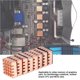 thumbnail image 3 of Disipador De Calor De Cobre Puro Ram Disipador De Calor De Aleta De Refrigeración Para Tarjeta Gráfica Notebook Cpu 8Uds Guardurnaity EL007377-00, 3 of 6