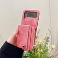 thumbnail image 7 of Galaxy Z Flip 4 Wallet Case with Card Holder【2 in 1 Detachable】【 Zipper Wallet】, Slim Fit Retro PU Leather Protective Flip Phone Cover for Samsung Galaxy Z Flip 4 5G 2022, 7 of 7