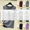 thumbnail image 3 of Fewfanhot Tank Top for Women Fashion Summer Casual Crew Neck Pullover Sleeveless Loungewear Pajama Top Soft Lightweight Comfort Tops (S-XXL), 3 of 5