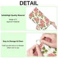 thumbnail image 4 of Microfibre Drying Mat for Kitchen Pink Rose with Green Leaf Dish Drying Drainer Mat Absorbent Pioneer Drying Mat Washing Up for Glass, Plate & Cup 18inch X 24inch, 4 of 5