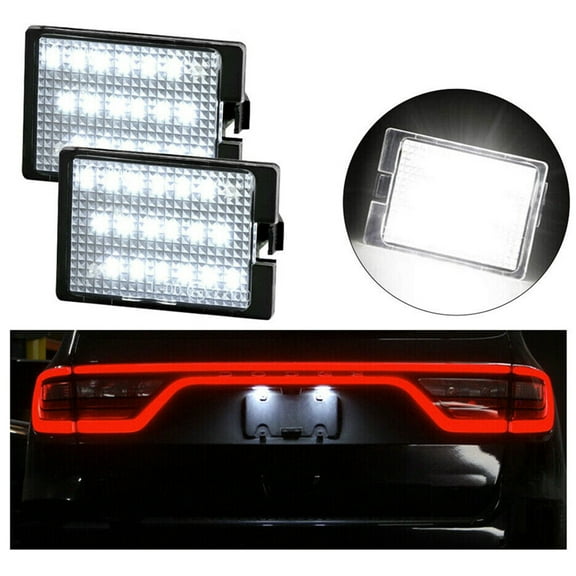 Zyutaosan 2Pcs LED License Plate Light Lamp For Dodge Durango 2014-2021