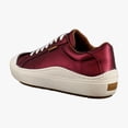 thumbnail image 3 of Dr. Scholl's Time Off Women's Fashion Sneakers Burgundy Red Metallic Size 6 M, 3 of 8