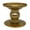 Gold, variant on Vintage Gold Iron Candlestick Stand Short Decorative Table Centerpiece For Wedding Dinner Party 1 Pack