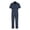 Dark Navy, variant on 3339L Short Sleeve Coverall - Long Sizes - Dark Navy - LT