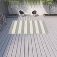 thumbnail image 2 of 9' X 13' Grey Geometric Stain Resistant Indoor Outdoor Area Rug, 2 of 5