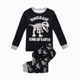 thumbnail image 5 of TOWED22 Baby Boy Fall Winter Clothes 2-Piece Funny Graphic Sweatshirt Elastic Waist Pockets Pants Set Outfits Toddler Casual Clothing(Black,8-9 Y), 5 of 6