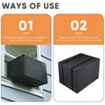 thumbnail image 3 of Cubierta de aire acondicionado para ventana, cubierta de unidad de CA para ventana exterior, cubierta de CA impermeable a prueba de polvo, 3 of 7