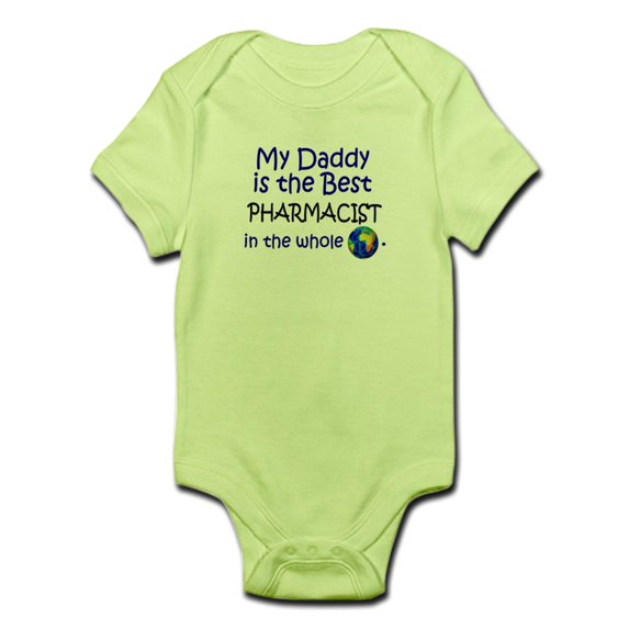 CafePress - Best Pharmacist In The World (Daddy) Infant Bodysu - Baby Light Bodysuit