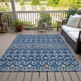 thumbnail image 6 of Addison Rugs Chantille Indoor/Outdoor Transitional Southwest Navy Washable Rectangle Rug, 2'6" x 3'10", 6 of 6