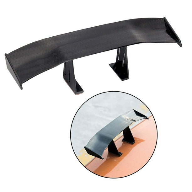 Alerón trasero universal para coche Macarena 6.7 pulgadas Negro