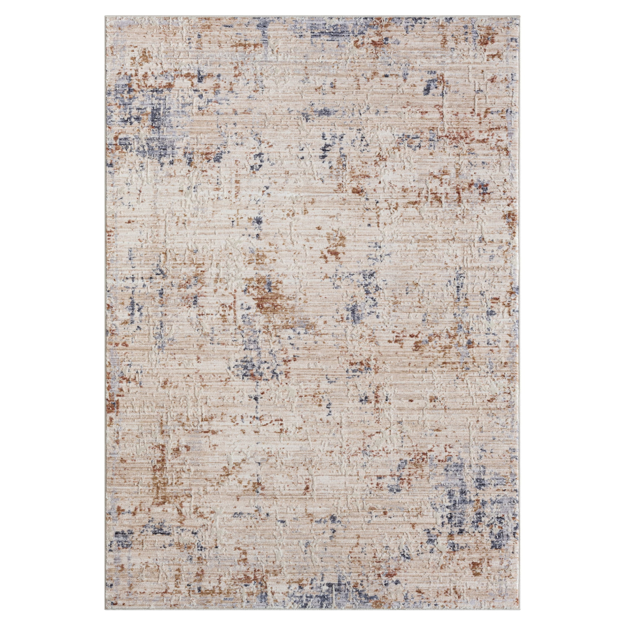 Ox Bay Lucas Abstract Modern/Contemporary Polyester Blend Area Rug, 7'9" X 9'9"