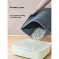 thumbnail image 4 of Large Waterproof Double Layer Cat Litter Mat Non-Slip Washable Pet Litter Box Mat Durable Sand Trapper Easy Clean Cat Toilet Mat, 4 of 9