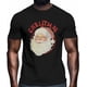 thumbnail image 2 of Camisetas gráficas informales de manga corta con diseño retro de Papá Noel para hombre, 2 of 8