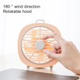 thumbnail image 2 of PENGXIANG Desktop USB Cooling Fan Rotating Cover LED Night Light Office Home Air Cooler, 2 of 10