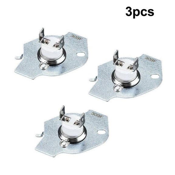 sailesiti 3Pcs 3977393 Dryer Thermal Fuse For Kenmore AP3094244 3399848 PS334299