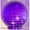 Etched Violet, variant on Polymer Products 3214-52630 Sphere 6 in. Etched Yellow Acrylic Festival Replacement Globe- Pack Of 6