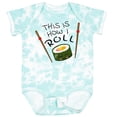 thumbnail image 3 of Inktastic This is How I Roll Cute Sushi Boys or Girls Baby Bodysuit, 3 of 5