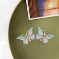 thumbnail image 5 of Durable Butterfly Hairpin Hair Accessories Hairdressing Hair Barrettes Hair Clamps Hair Clips for Women Short Hair - Blue, 5 of 8