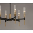 thumbnail image 3 of 16125CLBKAB Maxim Lighting Flambeau-10.8W 6 LED Chandelier-24.75 Inches wide by 14 inches high, 3 of 5