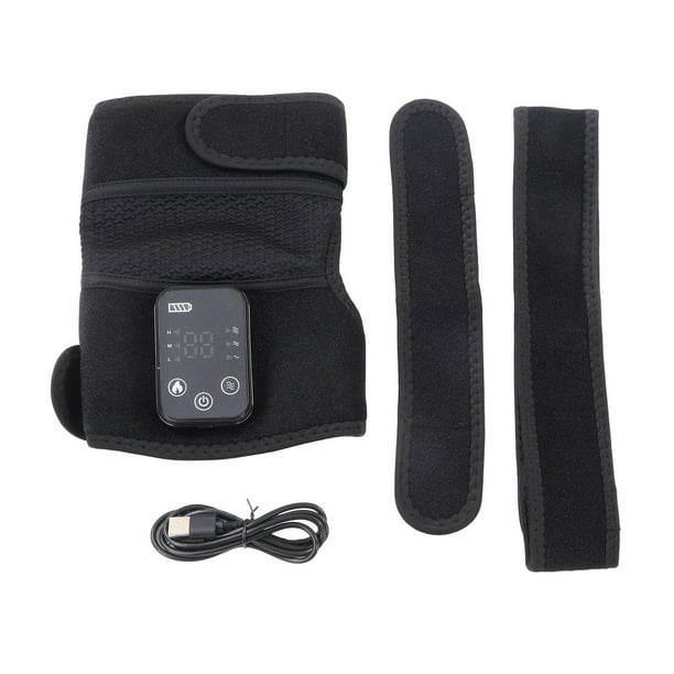 Conjunto de envoltura de hombro calentada, envoltura de hombro de calefacción eléctrica Masajeador de rodilla con vibración calentada Masajeador de hombro Almohadilla térmica Eficiencia maximizada