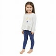 thumbnail image 6 of BCBG Girls' 3-Piece Plush Set Leggings Top & Pullover (Pink, 4T), 6 of 6